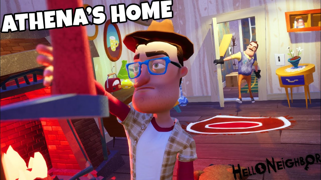 Athena's Home a Hello Neighbor Mod - YouTube