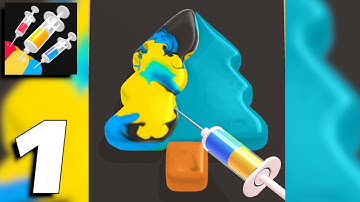 Jelly Dye - Gameplay Part 1 (Android, iOS) All Levels