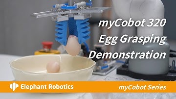 myCobot 320 | Fragile Object Challenge: Watch How This Cobot Handles Eggs with Perfect Precision