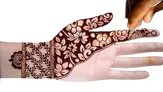 💚22💚 Dulhan mehndi design | bridal mehndi design | henna hand design | wedding henna designs screenshot 5