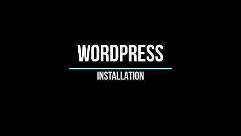 New Record! WordPress Installation under 3 minutes