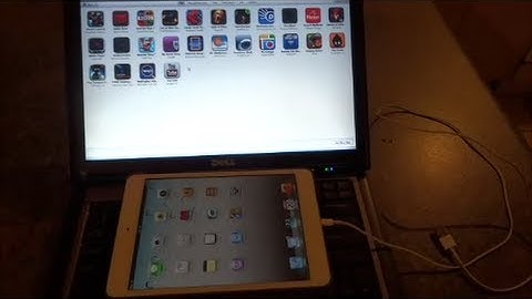 How to completely backup your iPad Mini to a Computer