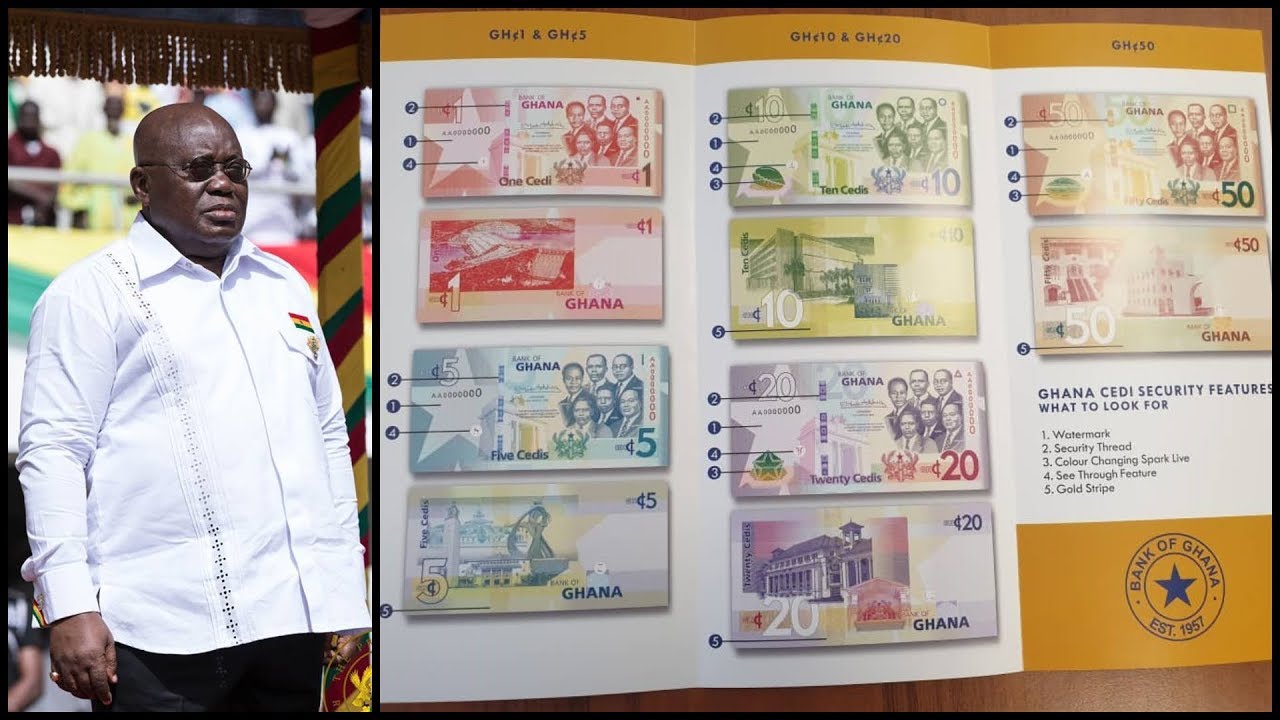 Wow Akuffo Addo To Introduce New Cedi Currency Bank Money Soon