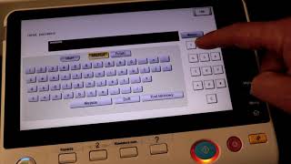 How get in service menu konica minolta