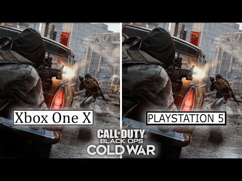 Call Of Duty Black OPS Cold War - Xbox One X VS PS 5 Graphics Comparison / 30FPS VS 60FPS