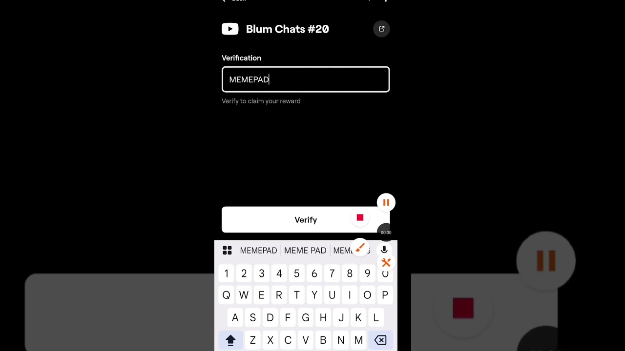 Blum Chats #20 | Blum Video code | Blum Academy code | Blum Today video code 28 MAY