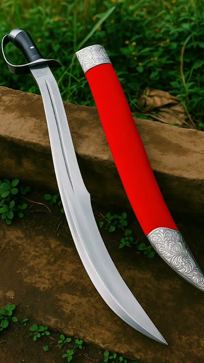 Pedang golok lengkung ini bukan hanya sekadar senjata, ini adalah simbol ketangguhan dan kehormatan.