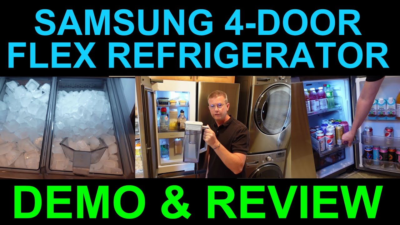 Samsung Bespoke Side By Side Refrigerator RS23CB760012AA