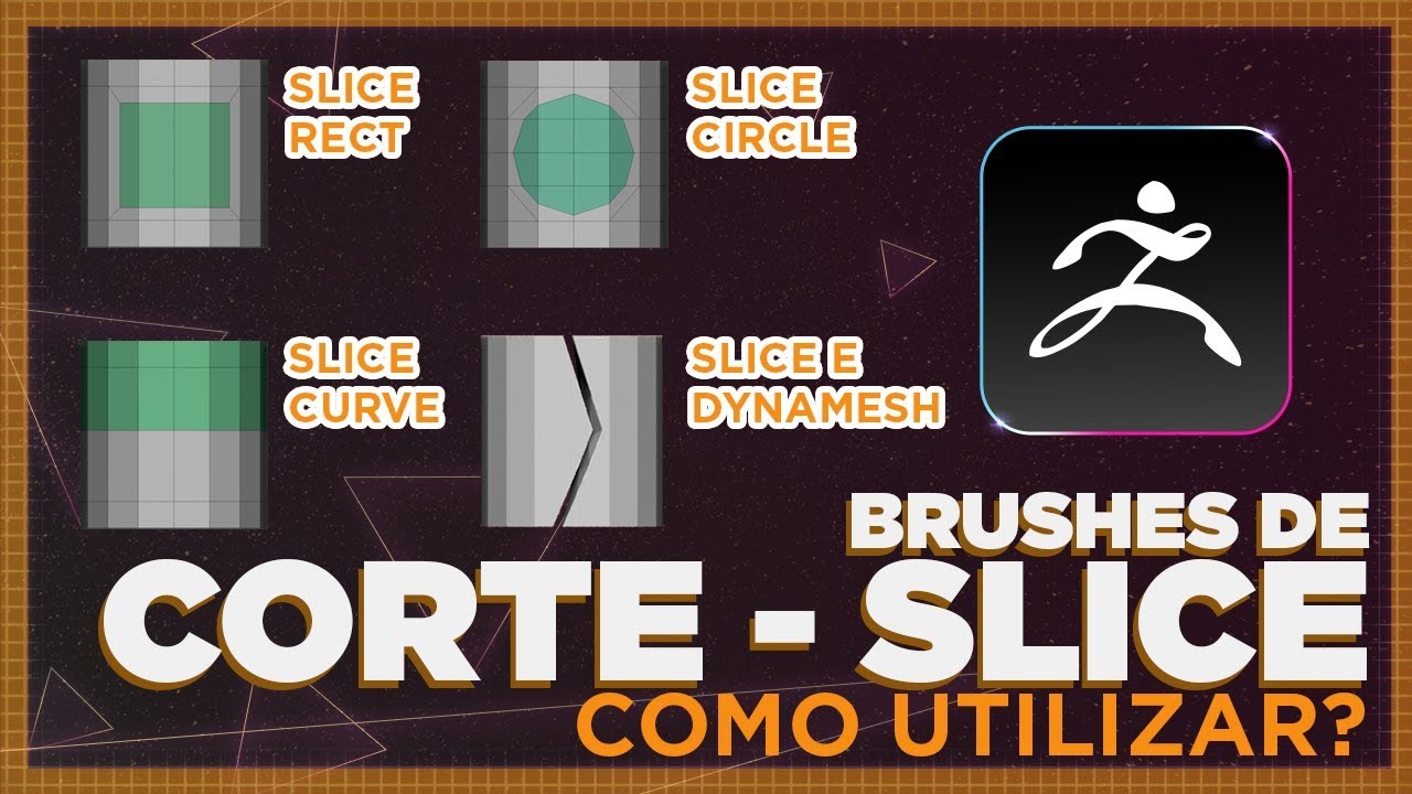 how to use slice tool zbrush