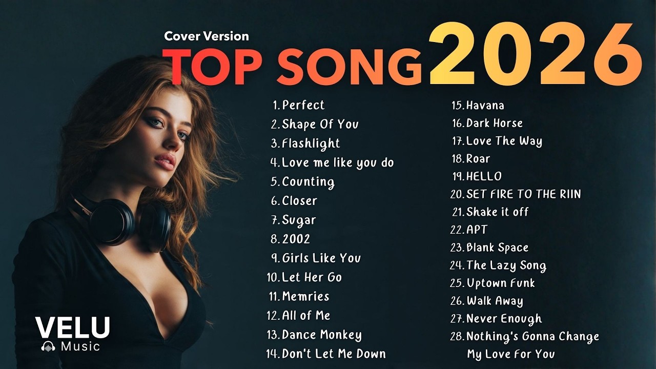 Top Songs CoverVersion   l Relax Hot Music Pop Playlist Best CoverSong  🎙✨  2026 | Velu Music  Vol.5