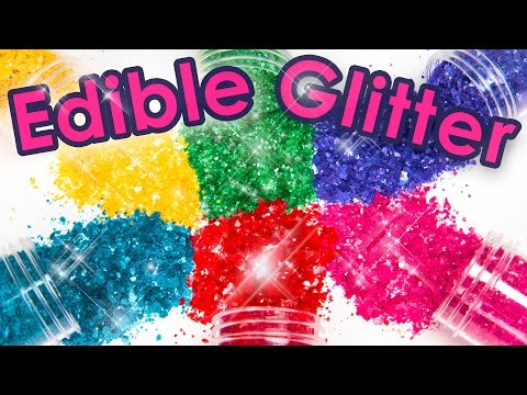 EDIBLE GLITTER USING 3 INGREDIENTS! │ NO GELATIN │GLITTER DUST FOR CAKES  AND CUPCAKES │CAKES BY MK 