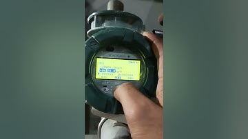 #yokogawa  Magnetic flow meters range changed #yokogawa
