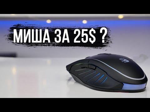 Бюджетна ігрова мишка з RGB - Огляд A4Tech Bloody P81s.