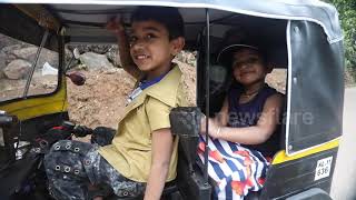 Indian man builds a fully functional mini auto-rickshaw for his children screenshot 5