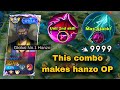 NEW COMBO BUILD MAKES HANZO OP! (hanzo new meta build 2024)