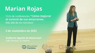 Marian Rojas: &quot;Tenemos que ser personas vitamina&quot;