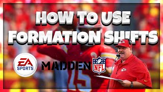 How to CREATIVELY Utilize Formation Shifts in Madden NFL 26!