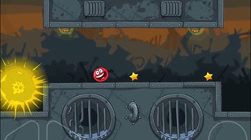 Red Ball 4 - Chapter 3 Box Factory - Level 34 Walkthrough Gameplay