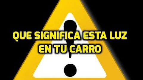 ¿Qué significa un triángulo amarillo con un signo de exclamación?