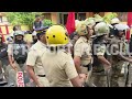 ഇഡി വാഹനം തകർത്തവരെ അറസ്റ്റ് ചെയ്യുമെന്ന നിലപാടിൽ പൊലീസ്, നടക്കില്ലെന്ന് CPIM