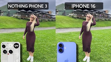 Nothing Phone 3 Vs iPhone 16 Camera Test Comparison