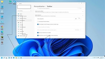 How to move your Start Menu Taskbar and back to the left in Windows 11