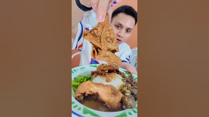 COBAIN NASI KULIT MAK IGUN (IVAN GUNAWAN) #nasikulit #ivangunawan #warteg #mukbang #indonesianfood