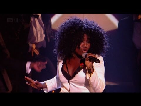 Misha B is proud, like Mary - The X Factor 2011 Live Show 5 - itv.com/xfactor