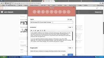 Google Plus Basics, Tips & Tricks How to Create an Optimized Google Plus Profile in 2013