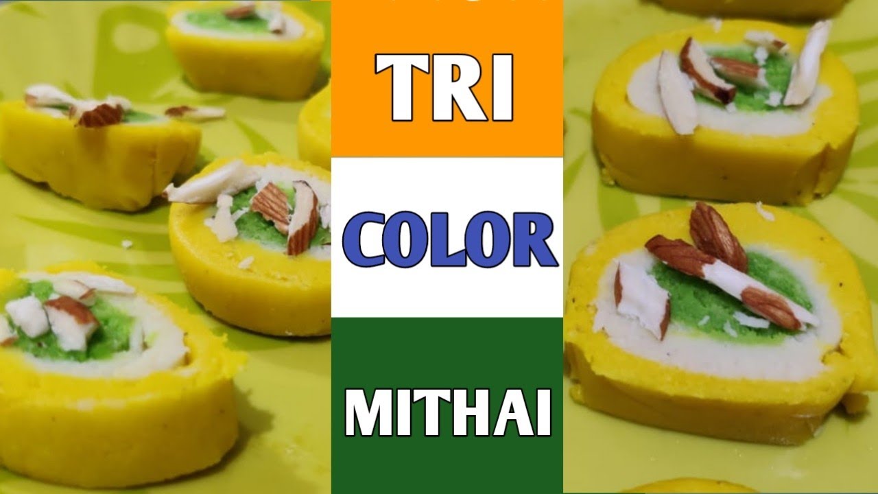 Tri Color Mithai | Tiranga Mithai | Bina Mava Ki Mithai | Independence ...