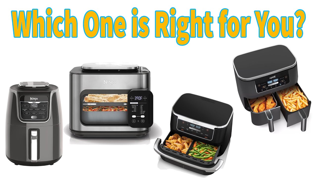 Top 4 Ninja Air Fryers of 2024: 🔥 Best Air Fryers for Family 