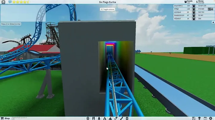 Mr Freeze Reverse Blast (Roblox Theme Park Tycoon 2)