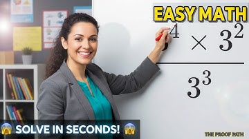 Exponents Made EASY! 🤯 Master This Viral Math Problem in 5 Minutes!