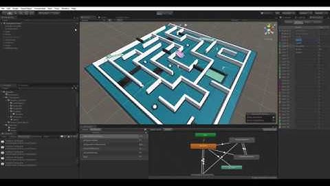 Unity 3d - Navmesh Agents in the Maze