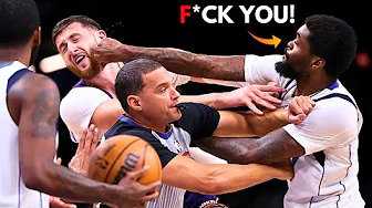 Jusuf Nurkic’s Shocking Slap on Naji Marshall: Suns-Mavs Brawl Ignites Court Chaos!