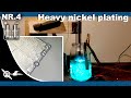 Heavy nickel plating hydrogen generator electrode experiment