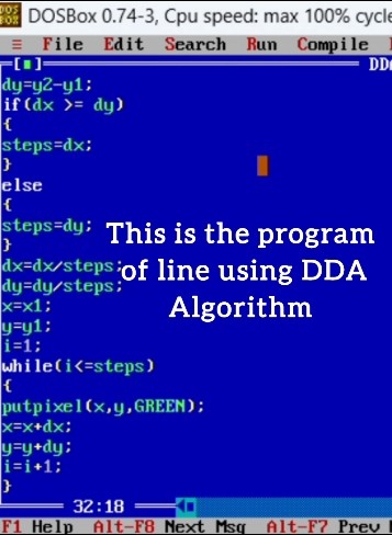 #line #algorithm #dda #c #coding #computer #graphics #programming # ...