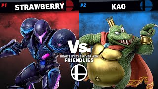 Strawberry (Dark Samus) vs Ka0 (King K. Rool) - Friendlies - Reads by the River #20