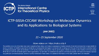 ICTP-SISSA-CECAM Workshop on Molecular Dynamics and its Applications to Biological Systems–Day 3 am