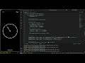 🕰️ Smooth Animated Analog Clock in Flutter! 🚀
