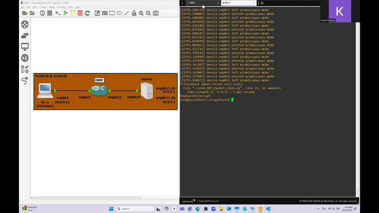 KDAI: Globally Enabled Dynamic ARP Inspection