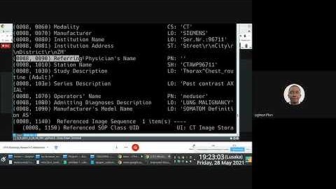Medical Imaging | Discussion With Radiologist on Parsing DICOM Header Information