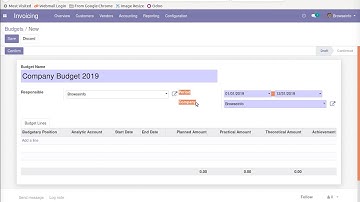 How to Manage Analytic Accounts Budgets | Odoo Apps Feature #Analytic #odoo16 #odooaap