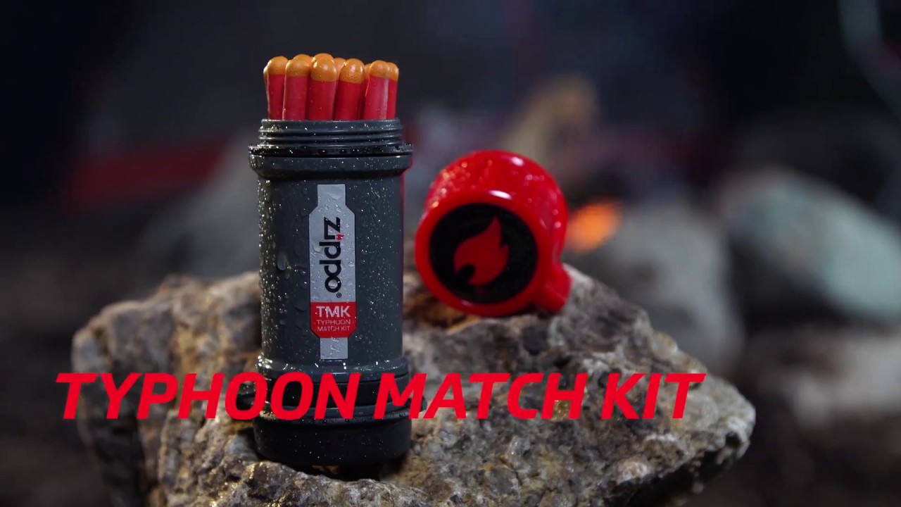 Zippo Typhoon Matches and Match Kit