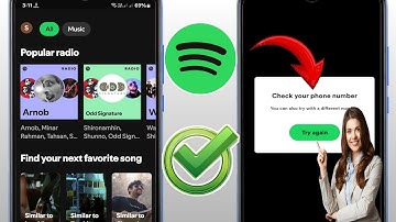 How to Fix Spotify Check Your Phone Number | Spotify Check Your Phone Number Problem Solve