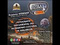 Webinar FOTOGRAFÍA DOCUMENTAL del PATRIMONIO CULTURAL de MALARGÜE
