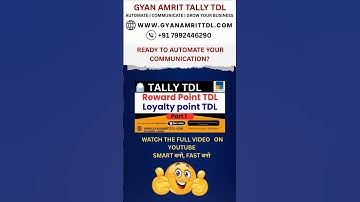 Reward point TDL @gyanamrit Full video on YouTube