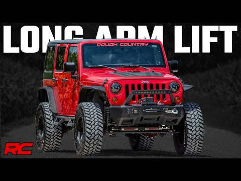 4 Inch Lift Kit | Long Arm | Jeep Wrangler Unlimited 4wd (2012-2018) video