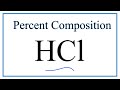 Percent Composition of HCl