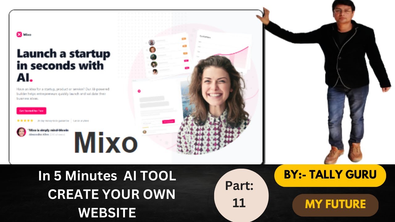 AI TOOL CREATE YOUR OWN WEBSITE in 5 Minutes. Part 11:- #ai # ...
